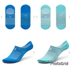 NWT allbirds Trino Sprinters No Show Socks LOT of 4 - MEDIUM Womens 8-10 / Men 8